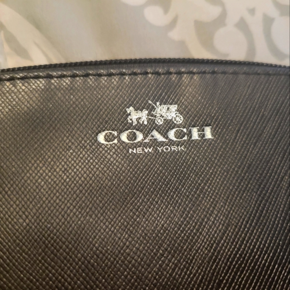 Coach makeup bag